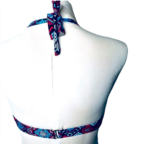 MOSSIMO underwire push up swim top Bead pattern S - Picture 2 of 6